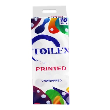 Toilex Poa Toilet Roll Pink 10 Pack