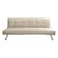 In House Sandi 2 In 1 Sofabed Linen Upholstered - Light Beige