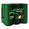 Green Lemon Lime Flavour Carbonated Can, 330ml Pack of 6