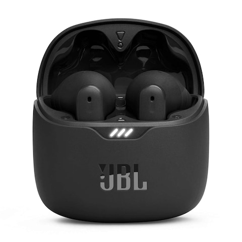 JBL Tune Flex True Wireless Noise Cancelling Earbuds with Pure Bass and ANC + Smart Ambient Black