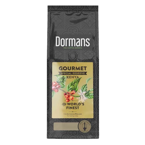 Dormans Gourmet Kenya World Finest Coffee Medium Roast Medium Grind 375g