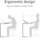 The Mohrim Ergonomic Foldable Height Adjustable Aluminum Portable Adjustable Laptop Stand