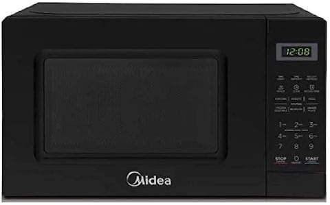 Midea Microwave EM721BK 20Ltr Solo Microwave, Digital Control, Power 700W, Black Color, 1 year Warranty