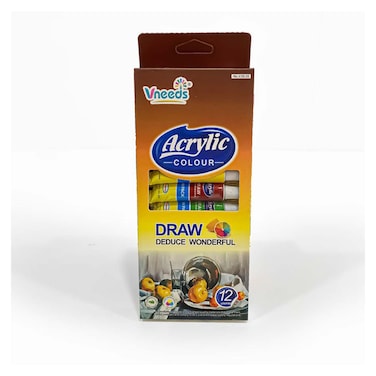 أنبوبة ألوان أكريليك من فينديدس- 12 أنبوبة