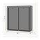 Double Row Shoe Shelf Storage Organizer Cabinet Holder Portable Home Bedroom Closet for Shoes