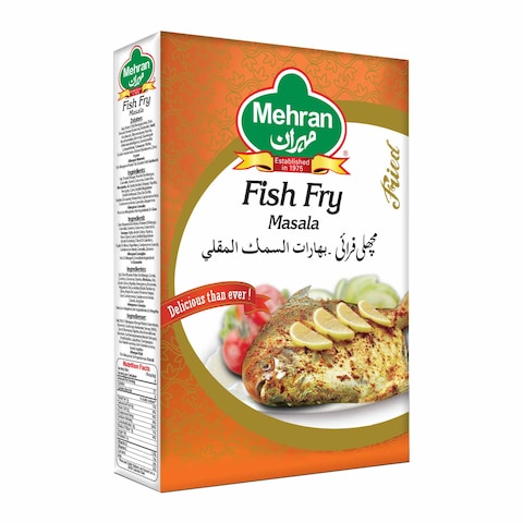 Buy Mehran Fish Fry Masala 100g in Saudi Arabia