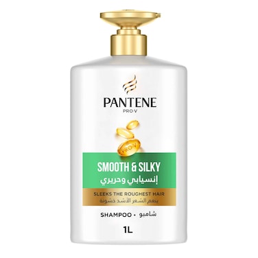 Pantene Pro-V Smooth And Silky Shampoo 1L