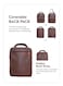 PARA JOHN Vertical Slipcase Secure Business Professional Multi-Purpose Travel Laptop Bag with Hideaway Handles, Cross Shoulder Strap, Protective Padding  / Office Bag / Macbook Bag / Backpack