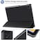 QuickTech Cover Case for Samsung Galaxy Tab S6 Lite 10.4, Slim PU Cover Case for Samsung Galaxy Tab S6 Lite 10.4 inch Tablet Black