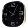 Quartz Wall Clock Black