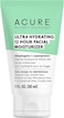 Acure Ultra Hydrating 12 Hour Moisturizer, 100% Vegan, Intense Moisture For Super Thirsty Skin, Adaptogens &amp; Supergreens, Basil