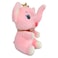 Cuddles Marshmallow Elephant Plush Toy Pink 35cm