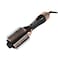 Jose Eber  Hot Air Brush - 4-in-1 Hair Volumizer, Dryer, Smoother and Straightner - Dual Voltage &amp; 1300 Watts - One Step Hair Styler and Volumizer for Drying Straightening Curling Volumizing (Black)