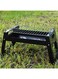 Biki Charcoal Barbecue Grill -Black 26X23X22.5cm