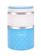Royalford Lunch Box Blue/White/Silver standard
