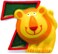 Party Time Animal Candle Number 7 Birthday Candle Kids Birthday Cake Decoration - Number Candle For Safari Theme Birthday Candle Cake Topper