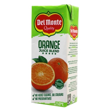Del Monte Orange Juice 250Ml