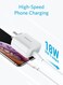 Anker Power Delivery PowerPort USB C Portable Wall Charger SG Plug 18 watts White