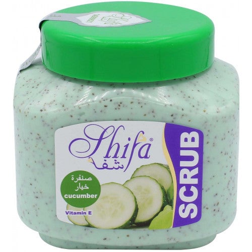 SHIFA SCRUB CUCUMBER VITAMIN E 500ML
