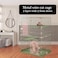 Large 2-tier cat cage, Durable cage, 2 Large doors with mobile spring door lock, Cat ladder, and 2 large widened floors, Indoor cat cage, suitable for multiple cats (Green)