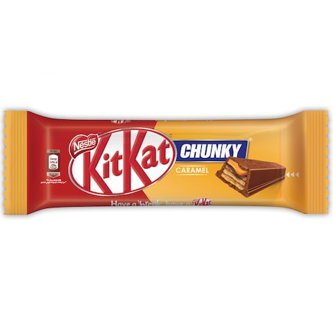 Buy Kitkat Chunky Caramel Chocolate Bar 42g in Saudi Arabia