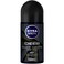 NIVEA MEN Antiperspirant Roll-on for Men, DEEP Black Carbon Antibacterial, Dark Wood Scent, 50ml