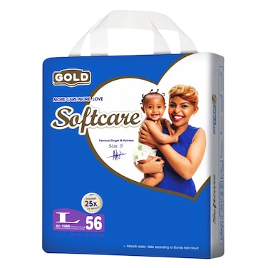 SOFTCARE GOLD JUMBO MAXI 56