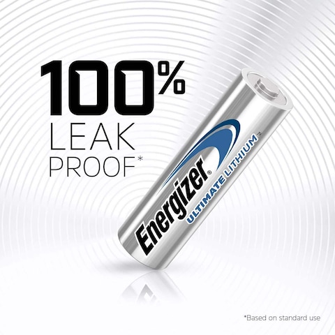 Energizer Ultimate Lithium AAA Batteries - 1.5 Volt - 2 Pieces