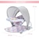 TEKNUM Portable Baby Seat w/ Detachable Tray - Grey