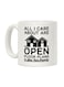 muGGyz Left Off Bad And Boujee Printed Coffee Mug White