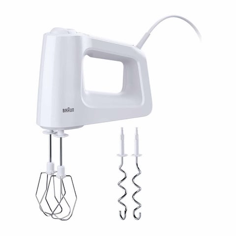 Braun MultiMix 3 Hand Mixer 450 Watt - White - HM3000