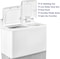 Super General 12 Kg Twin-Tub Semi-Automatic Washing Machine, White, Efficient Top-Load Washer With Low Noise Gear Box, Spin-Dry, SGW-1212, 89 x 54 x 97 cm, 1 Year Warranty (Installation not Included)