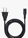 Voberry US 2-Prong Port AC Power Cable For Sony PlayStation 4/2/3/3 Slim