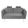 In House Rosela 2 In 1 Sofabed Velvet Upholstered - Grey