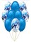 Generic 10-Piece MultiPurpose Latex Sequin Party Balloons 12inch
