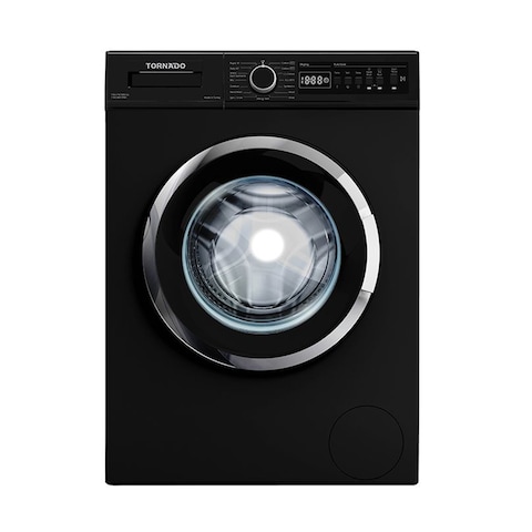 Tornado Washing Machine Fully Automatic 7 Kg - Black - TWV-FN78BKOA