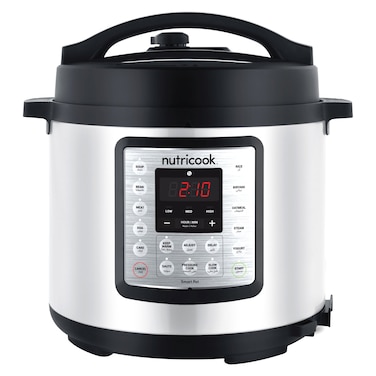 Nutricook Smart Pot Eko Electric Pressure Cooker NC-SP104A Silver 6L
