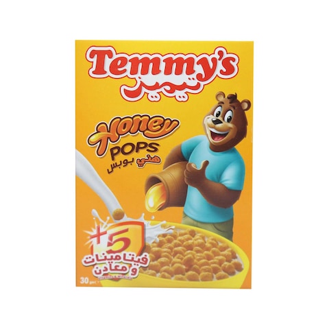 Temmy&#39;s Honey Pops Breakfast Cereal - 30 gram