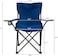 Rubik Folding Beach Chair Foldable Camping Chair with Carry Bag for Adult, Lightweight Folding High Back Camping Chair for Outdoor Camp Beach (Navy Blue)