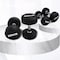 Harley Fitness Commercial Dumbbells - TPU- Dynamic Strength and Stability (2.5, Kilograms)