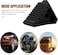 Wheel Chocks Heavy Duty Wheel Chock Blocks Rubber Tire Stoppers for Automotive Car SUV Trailer RV Trucks Camper