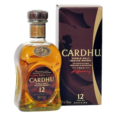 Cardhu 12 Years Speyside Single Malt Scotch Whisky 700ML
