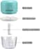 Sonashi SMC-15 Mini Chopper w/ 350ml Bowl, USB Charging, LED Indicator, Stainless Steel Blades   Home Appliances