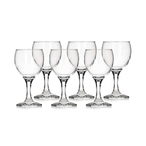 LAV Misket White Wine Glass Cup 6 Pieces