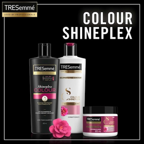 Tresemm&eacute; Shineplex Colour Shampoo For Vibrant Hair With Camellia Oil Professional Sulphate-Free 400ml