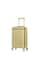 Senator Hard Case Cabin Suitcase Luggage Trolley For Unisex ABS Lightweight Travel Bag with 4 Spinner Wheels KH1065 Tea Green