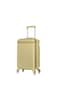 Senator Hard Case Cabin Suitcase Luggage Trolley For Unisex ABS Lightweight Travel Bag with 4 Spinner Wheels KH1065 Tea Green