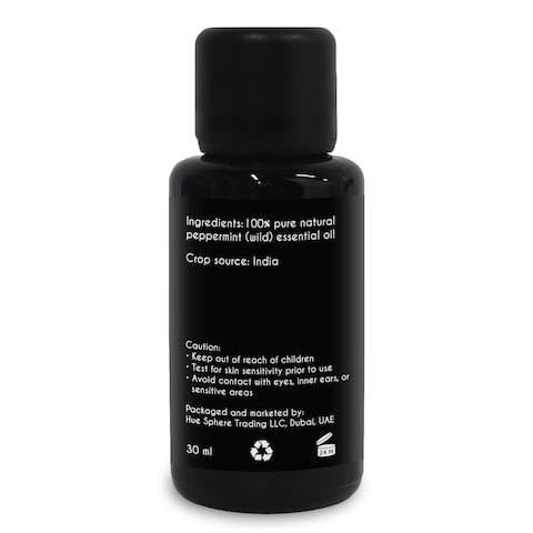 Aroma Tierra - Peppermint Essential Oil (Wild) - Aroma Tierra - 100% Pure &amp; Natural - 30Ml