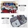 6pcs/set Lightweight Travel Bags Men and Women Cubes Gray