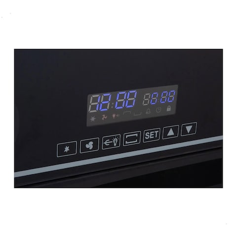 بوتاجاز بريميوم 6090GS-AC-383-IDSH-S-F غاز وكهرباء - 5 شعلات - أسود